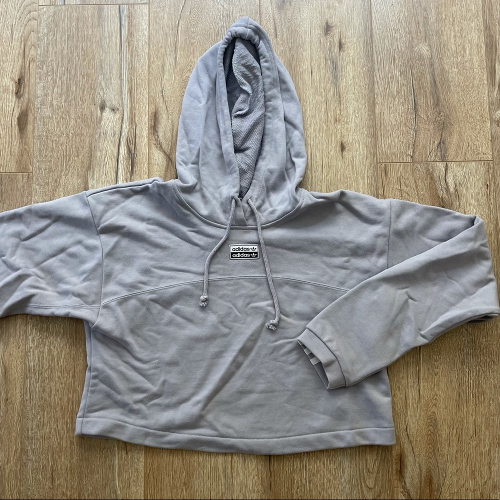 Adidas Cropped Hoodie